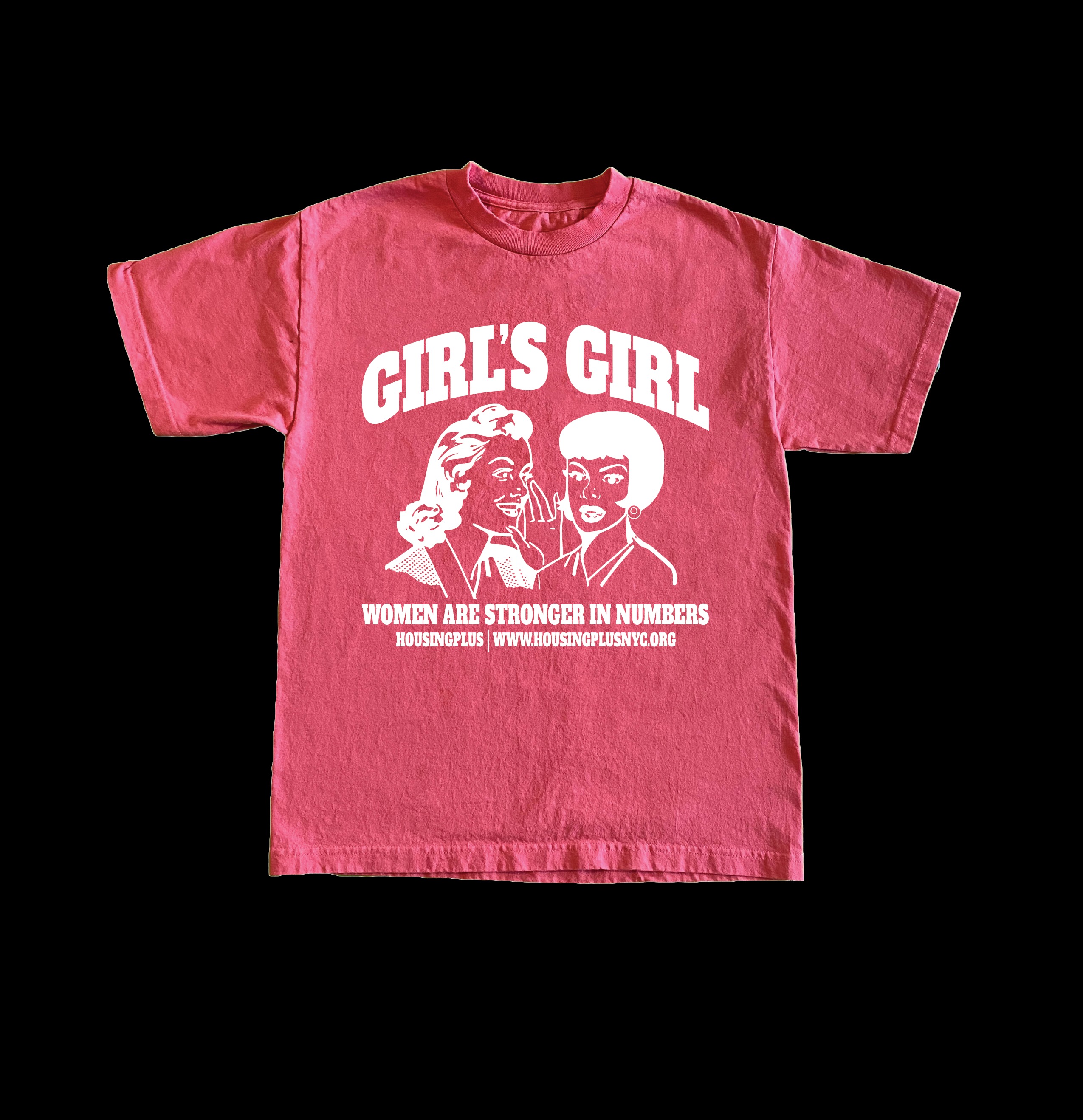 Girl's Girl Black Tee